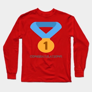 Congratulations First Long Sleeve T-Shirt